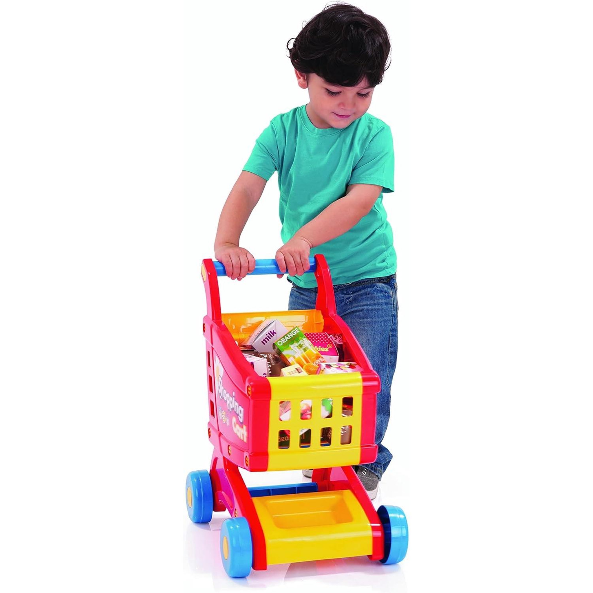 Voir la diapositive 3 : DOLU Chariot de supermarché