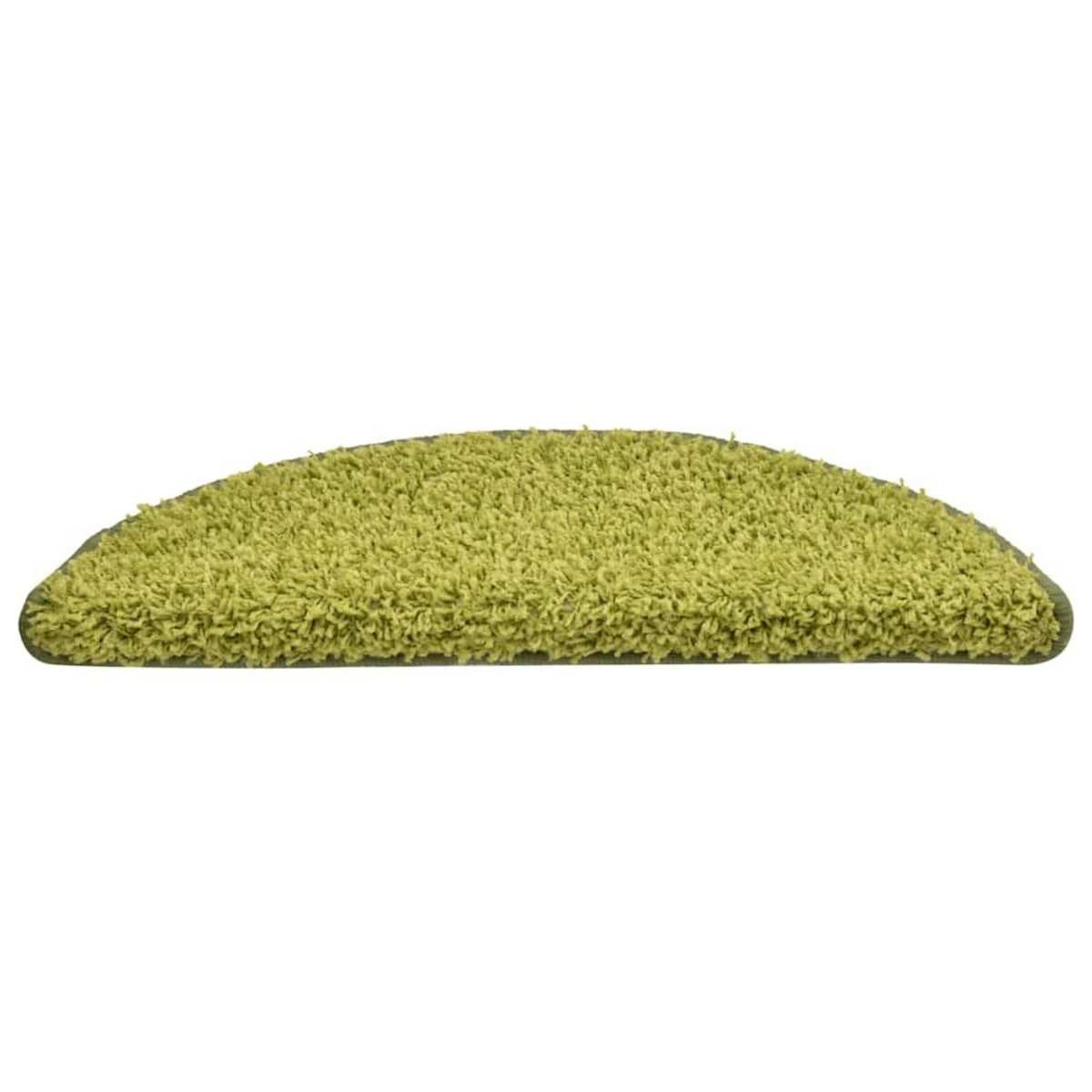 VIDAXL Tapis d'escalier 30 pcs vert 56x17x3 cm