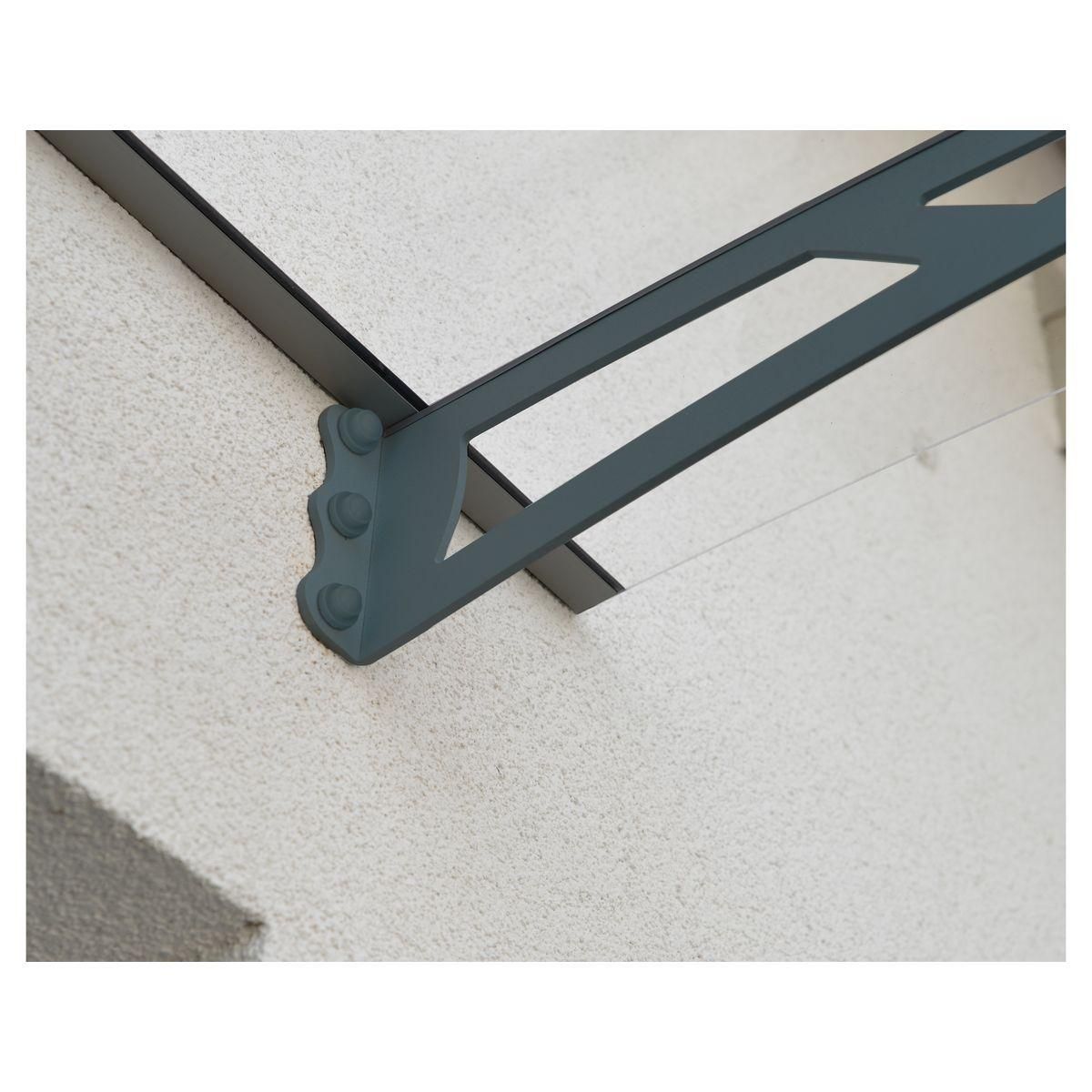 Canopia by PALRAM Marquise - Anthracite - 91-5x412cm - AQUILA 4100