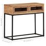 Voir la diapositive 6 : VIDAXL Table console 90x35x76 cm Bois d'acacia massif