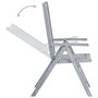 Voir la diapositive 5 : VIDAXL Chaises inclinables de jardin lot de 6 et coussins Bois acacia