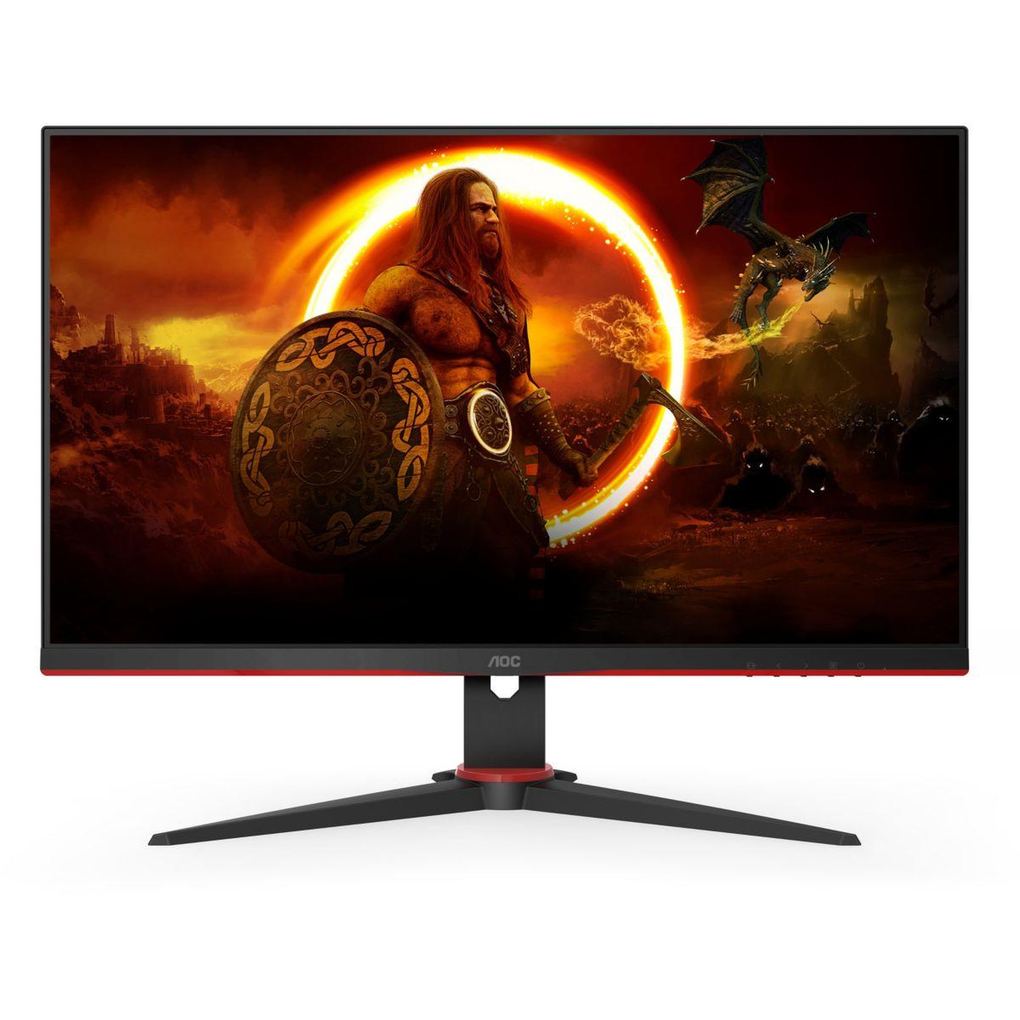 Voir la diapositive 1 : AOC Ecran PC Gamer G2 24G2ZE/BK Plat 24'' IPS