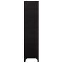 Voir la diapositive 4 : VIDAXL Armoire a casiers Noir 90x45x180 cm Acier