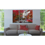 Voir la diapositive 2 : Paris Prix Tableau  Beautiful Waterfall : Autumnal Forest