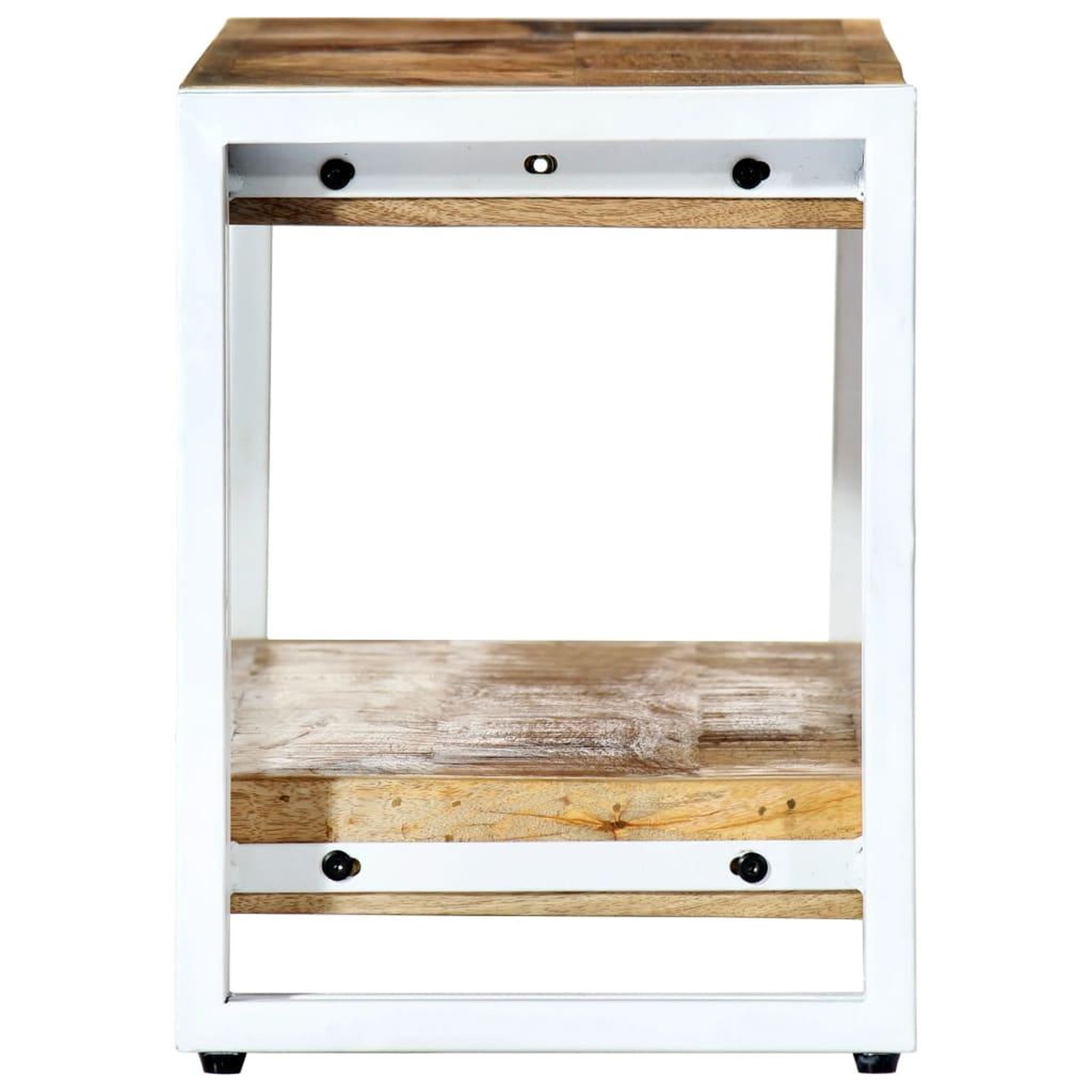 Voir la diapositive 3 : VIDAXL Meuble TV 90x30x40 cm Bois massif de manguier