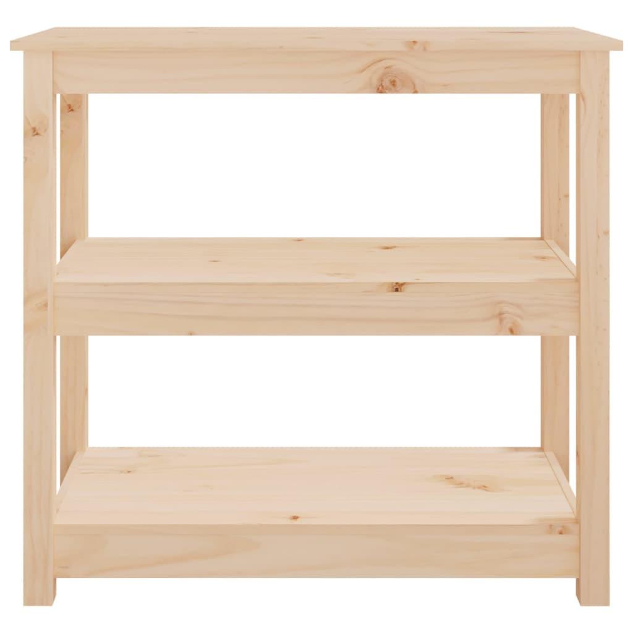 Voir la diapositive 5 : VIDAXL Table console 80x40x74 cm Bois massif de pin