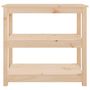 Voir la diapositive 5 : VIDAXL Table console 80x40x74 cm Bois massif de pin