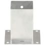 Voir la diapositive 4 : VIDAXL Ancres de poteau 4 pcs Metal galvanise 91 mm