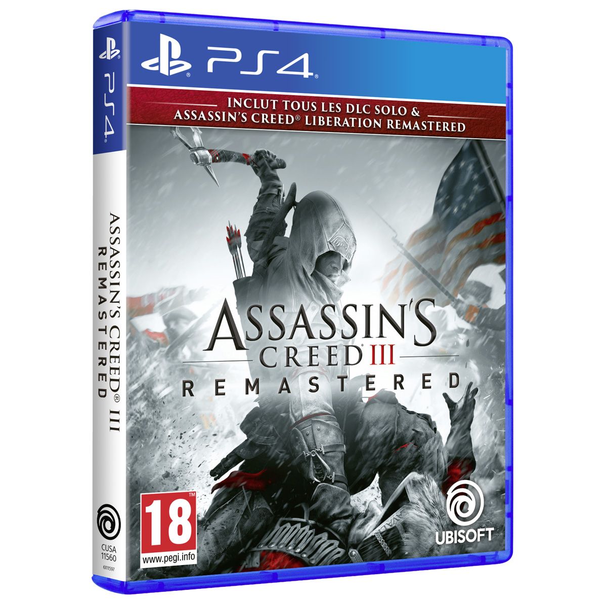 Assassin's Creed 3 + Assassin's Creed Libération Remastered PS4