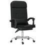Voir la diapositive 2 : VIDAXL Fauteuil de massage inclinable de bureau Noir Similicuir