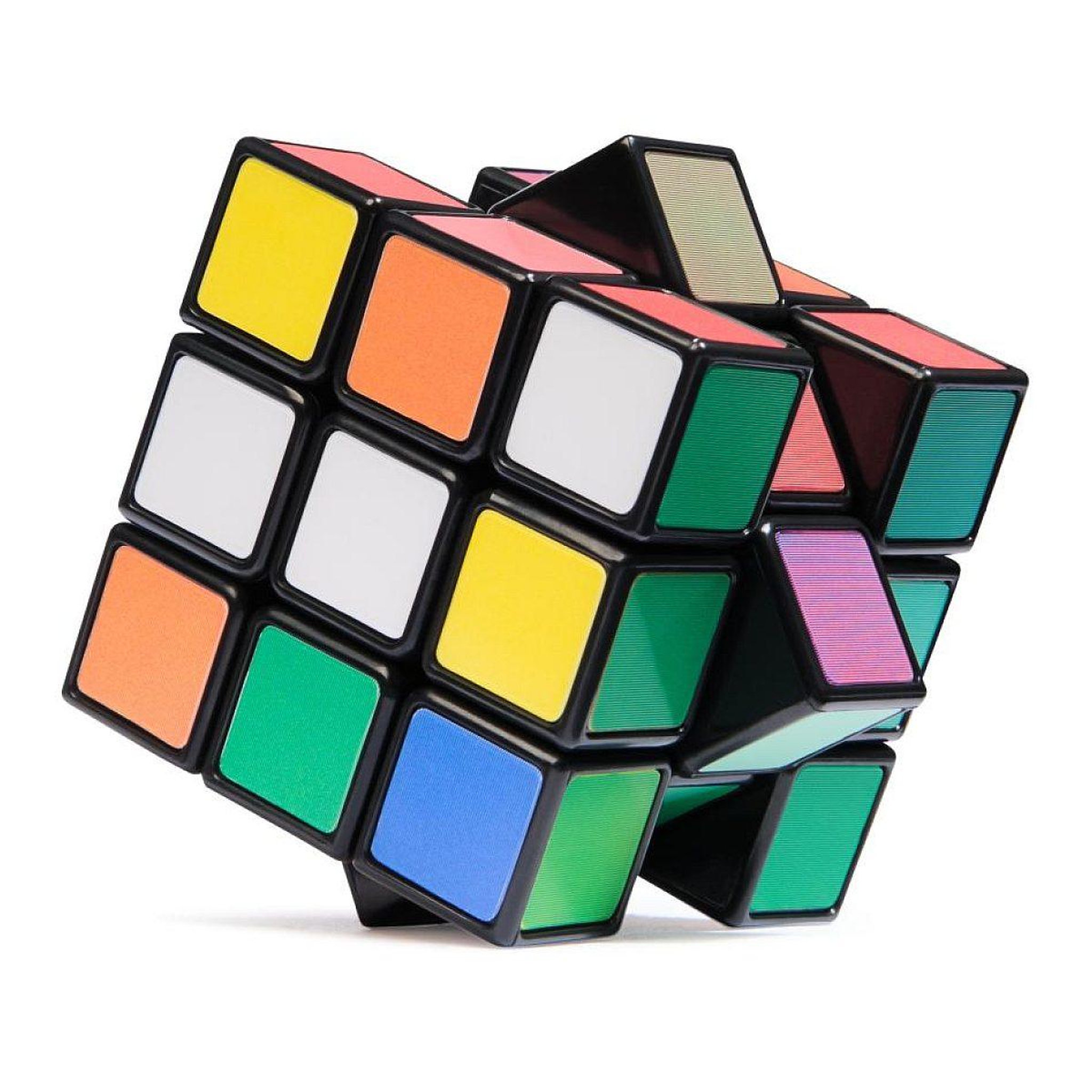 Voir la diapositive 4 : SpinMaster Rubik's cube 3x3 impossible