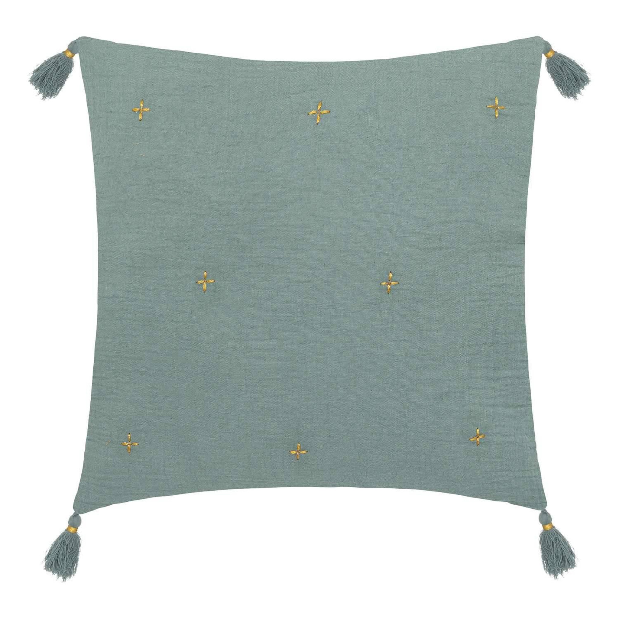 Voir la diapositive 1 : ATMOSPHERA Coussin de chaise brodé rectangulaire starke