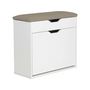 Voir la diapositive 1 : Habitat et Jardin Meuble à chaussures  Wade  - 60 x 23.8 x 68 cm - Blanc