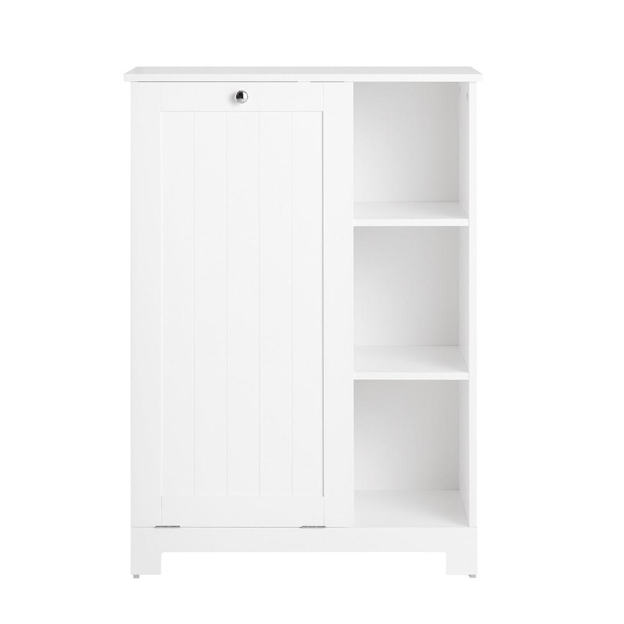 SOBUY SoBuy - Colonne De Salle De Bain à une porte - Blanc - 60x37x86cm - Nordique - BZR105-W