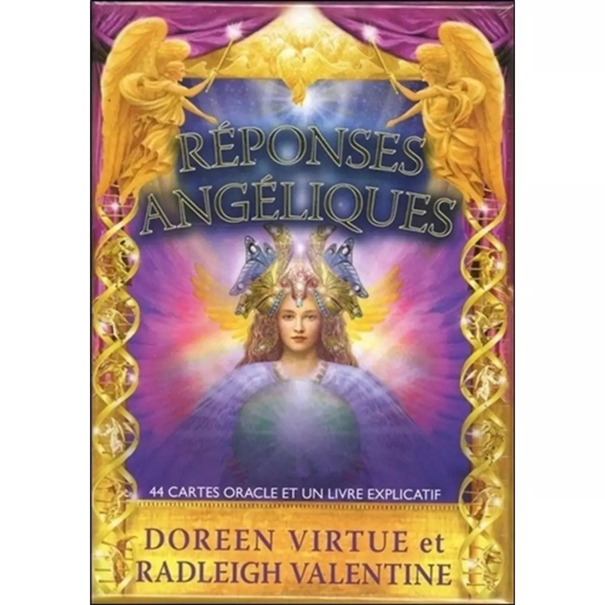  REPONSES ANGELIQUES. 44 CARTES ORACLE ET UN LIVRE EXPLICATIF, Virtue Doreen