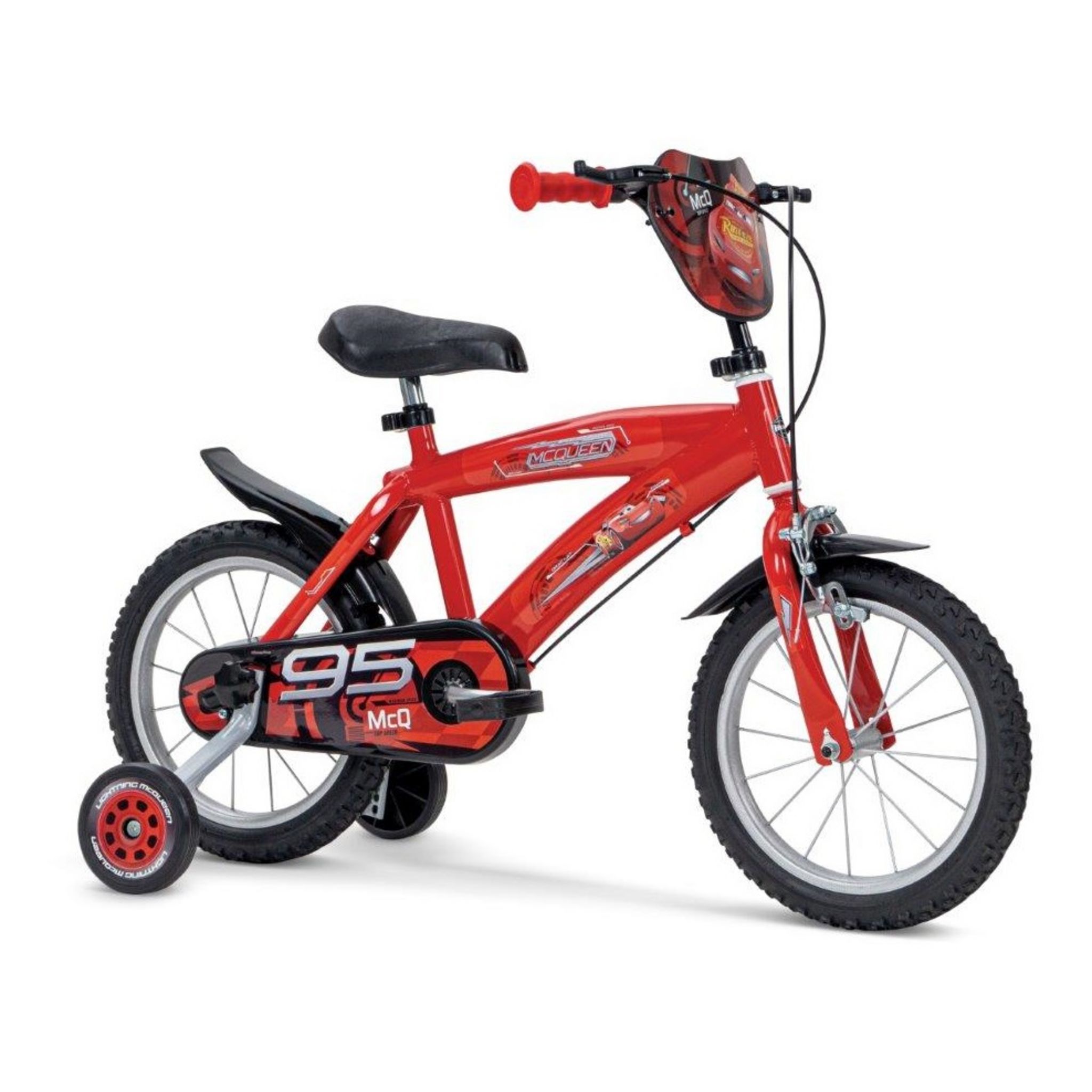 Flash Mcqueen Velo 10 Pouce Garcon Voitures 10 