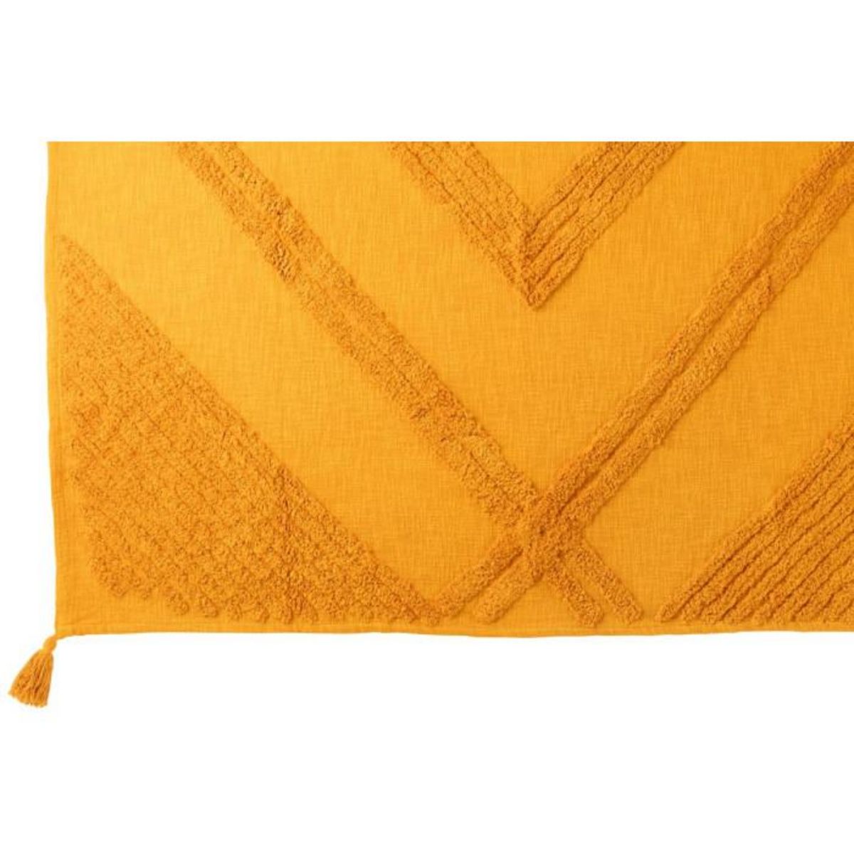 Paris Prix Plaid Tufté  Efren  130x180cm Ocre