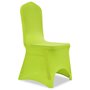 VIDAXL Housse de chaise extensible 6 pcs vert