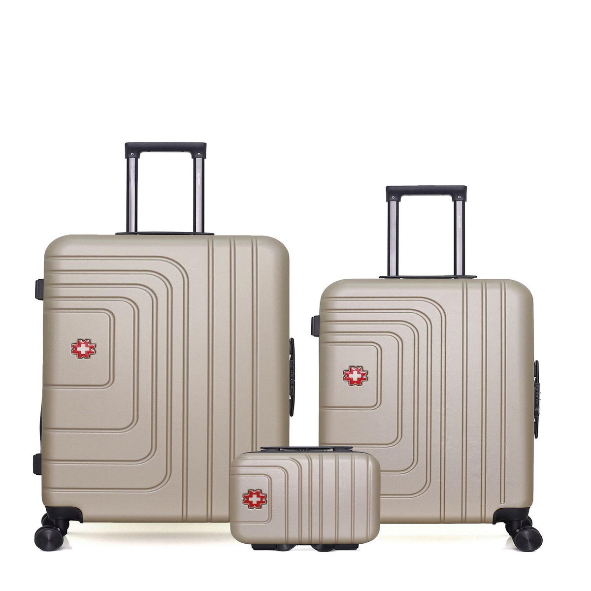 SWISS KOPPER SWISS KOPPER - LOT DE 3 - Valises grand format, weekend et vanity RUTI