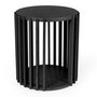 Voir la diapositive 1 : Paris Prix Table d'Appoint Design  Drume  58cm Noir