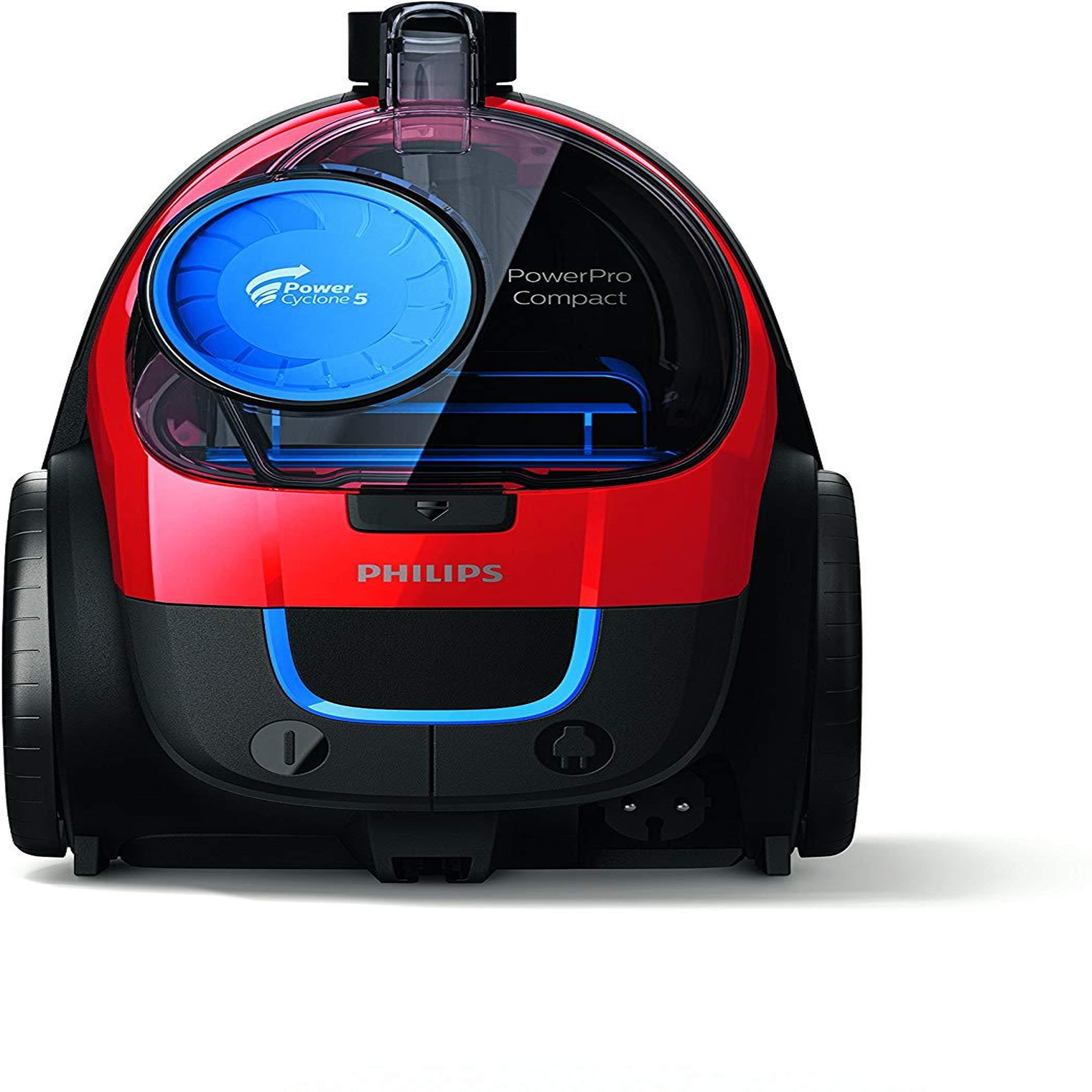 Voir la diapositive 2 : Philips Aspirateur sans sac 76db rouge - fc9330/09