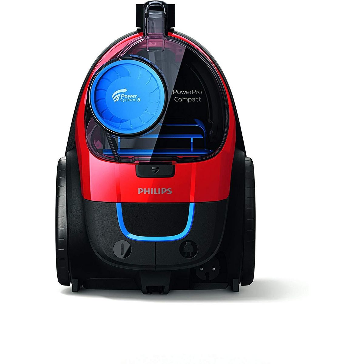 Philips Aspirateur sans sac 76db rouge - fc9330/09