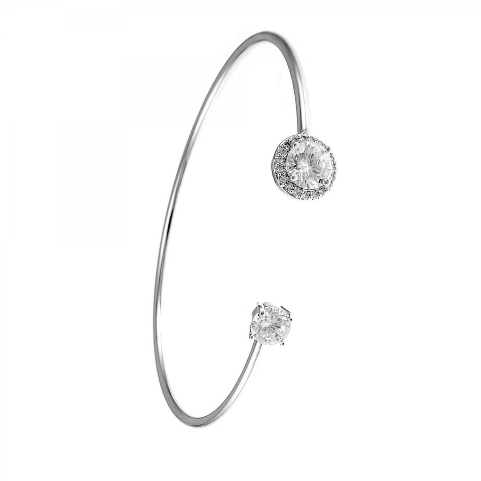 Voir la diapositive 1 : SC CRYSTAL Bracelet SC Crystal orné de Cristaux scintillants