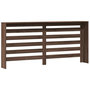 Voir la diapositive 5 : VIDAXL Cache-radiateur chene marron 175x20x82 cm bois d'ingenierie