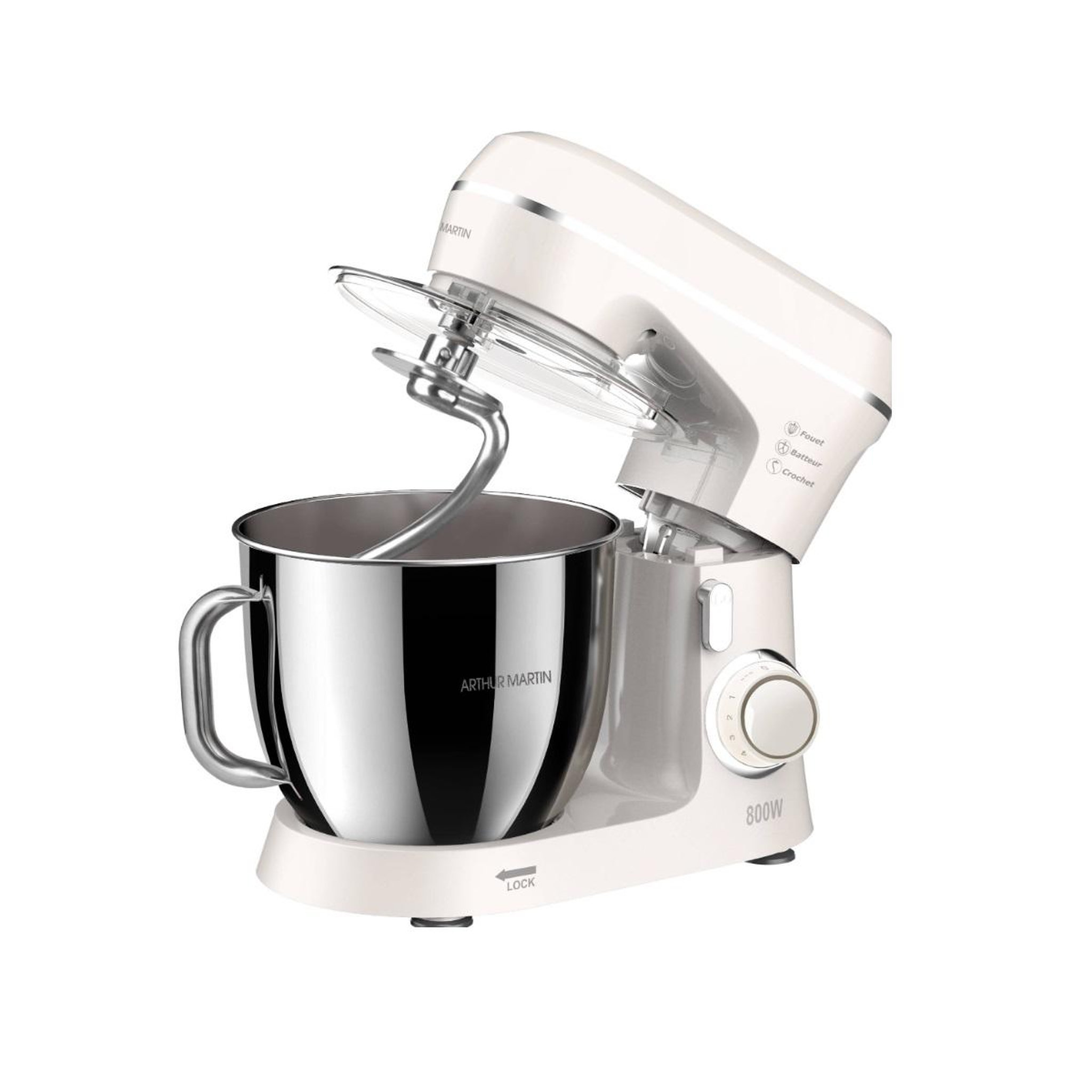 Voir la diapositive 2 : Arthur Martin Robot pâtissier 4.25l 800w - AMP1531