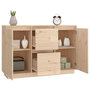 Voir la diapositive 5 : VIDAXL Buffet 111x34x75 cm Bois massif de pin