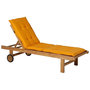 Voir la diapositive 1 : MADISON Madison Coussin de chaise longue Panama 200x60 cm Lueur doree