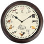 Voir la diapositive 1 : ESSCHERT DESIGN Esschert Design Horloge avec sons d'animaux de ferme
