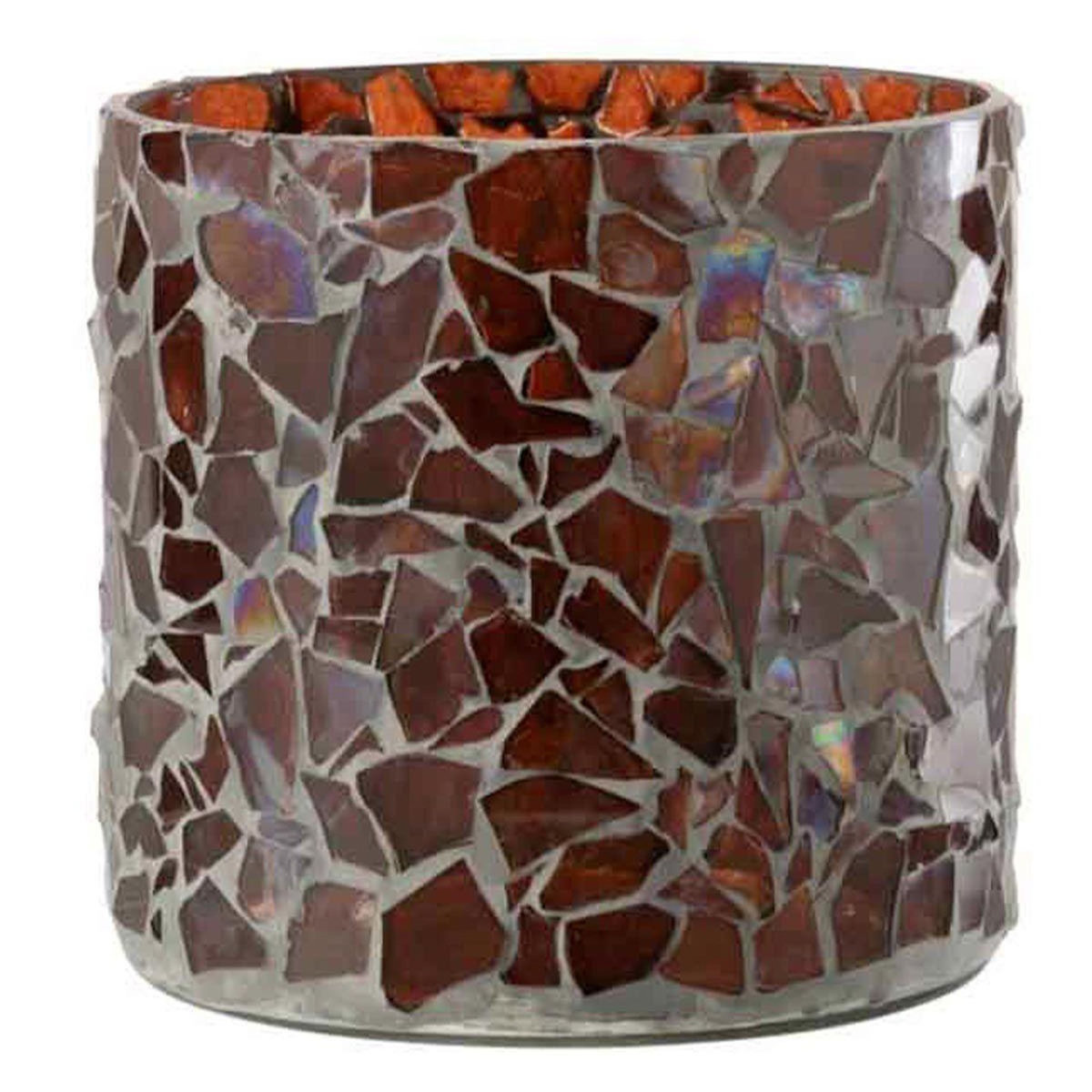Paris Prix Photophore Design en Verre  Ido  16cm Marron