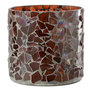 Voir la diapositive 1 : Paris Prix Photophore Design en Verre  Ido  16cm Marron