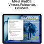 Voir la diapositive 4 : APPLE Tablette Apple Air 11 M4 1To Gris Sidéral 2026