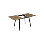 Voir la diapositive 5 : Paris Prix Table à Manger Extensible  Loka  110-150cm Marron