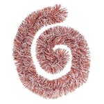 ATMOSPHERA Guirlande de Noël  Maison  200cm Rouge & Blanc