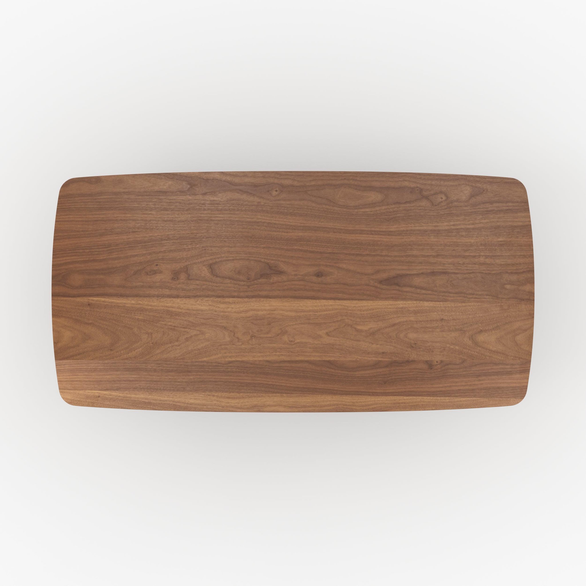 Voir la diapositive 6 : MAISON PAVANE Table rectangulaire 6 places en bois contreplaqué et placage en noyer-asma
