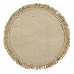 Paris Prix Set de Table en Jute  Frangyss  38cm Naturel