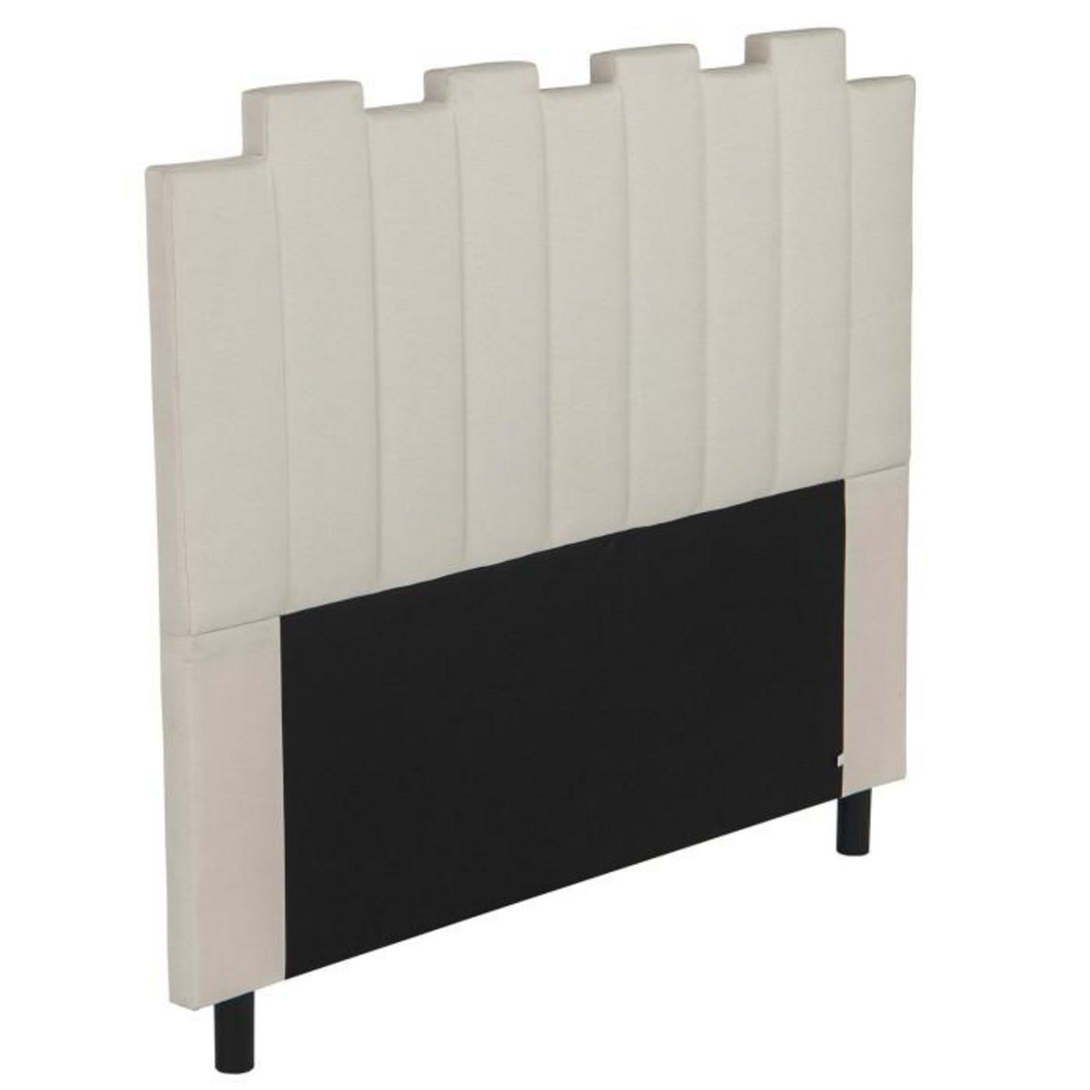 Paris Prix Tête de Lit en Tissu Design  Kenty  140cm Beige