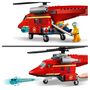 Voir la diapositive 4 : LEGO City 60281 - L&rsquo;hélicoptère de secours des pompiers