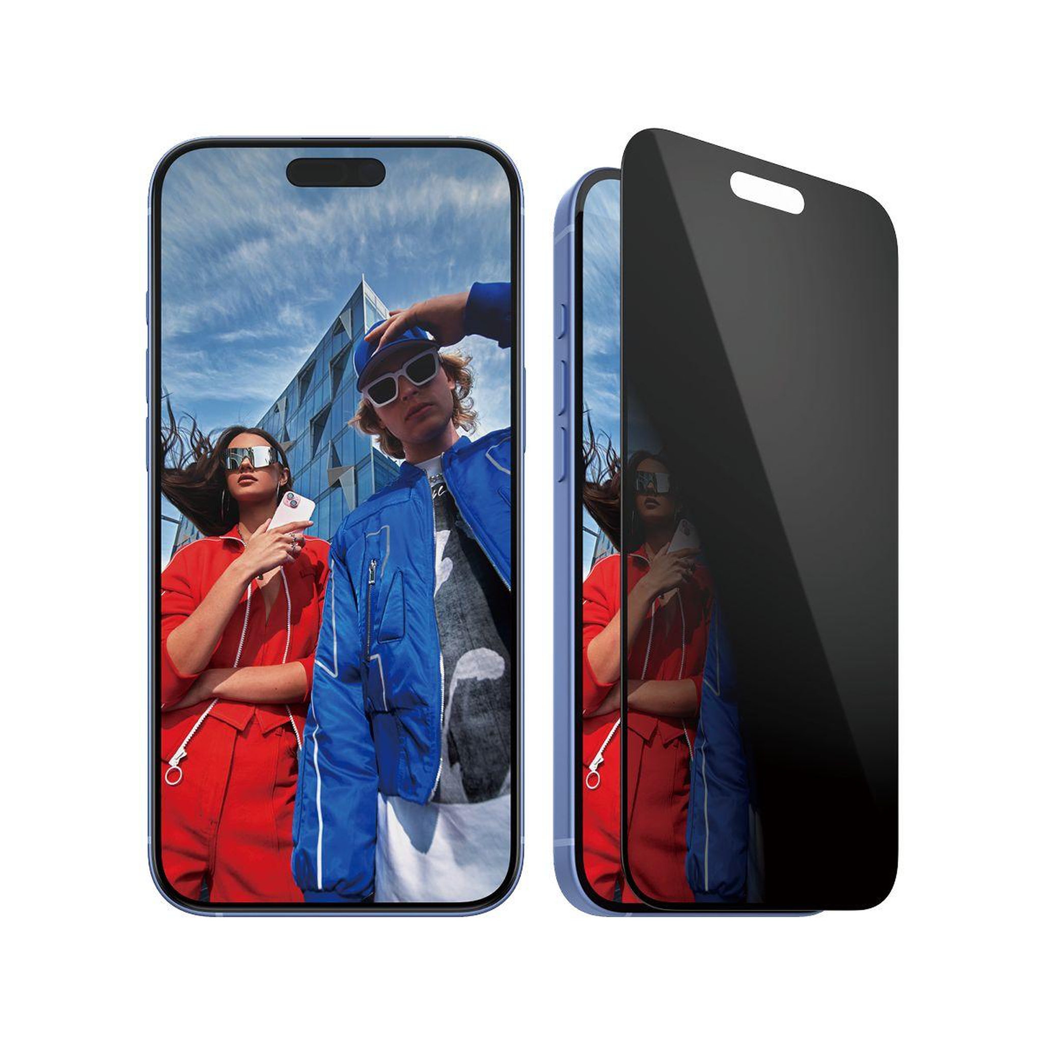 PANZERGLASS Protège écran iphone 16 plus privacy verre trempé
