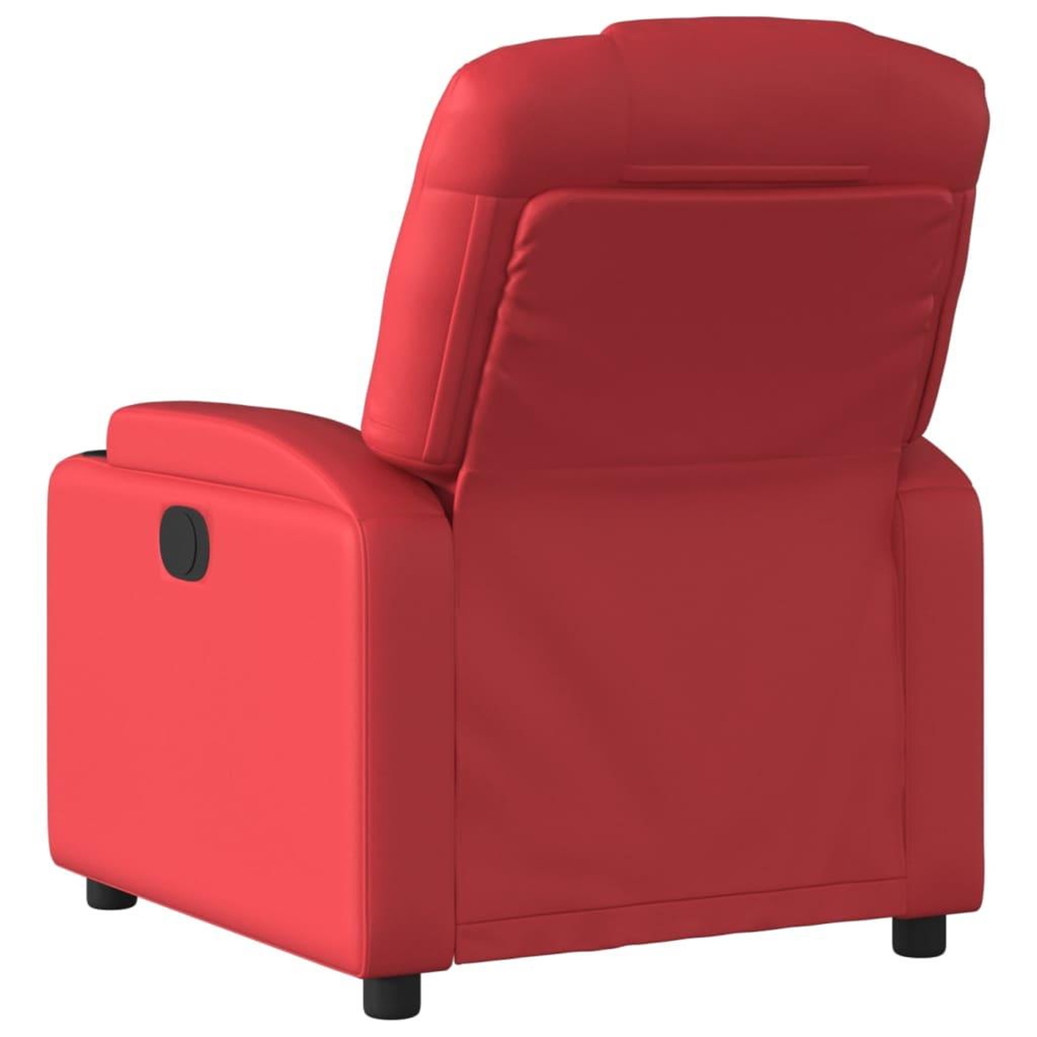 Voir la diapositive 5 : VIDAXL Fauteuil inclinable Rouge Similicuir