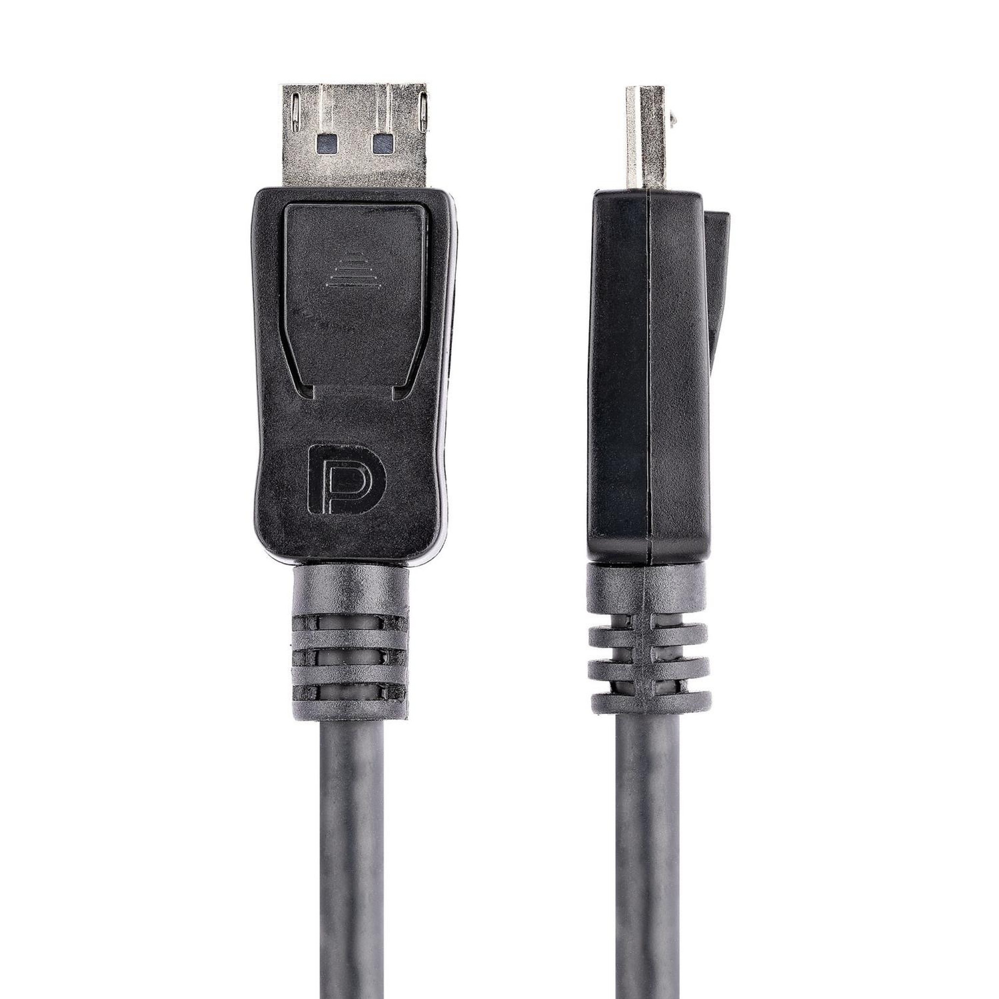 Voir la diapositive 3 : Startech Startech.com câble displayport 1.2 de 3 m - câble displayport certifié vesa 4k x 2k ultra hd - câble dp à dp pour moniteur - cordon vidéo/affichage dp - connecteurs dp à verrouillage