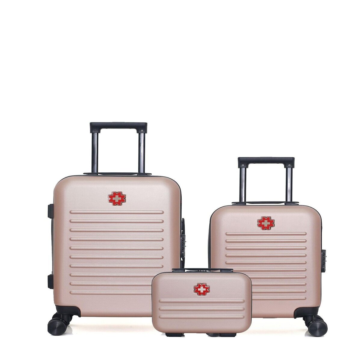 SWISS KOPPER SWISS KOPPER - LOT DE 3 - Valises cabine, cabine XXS et vanity WIL