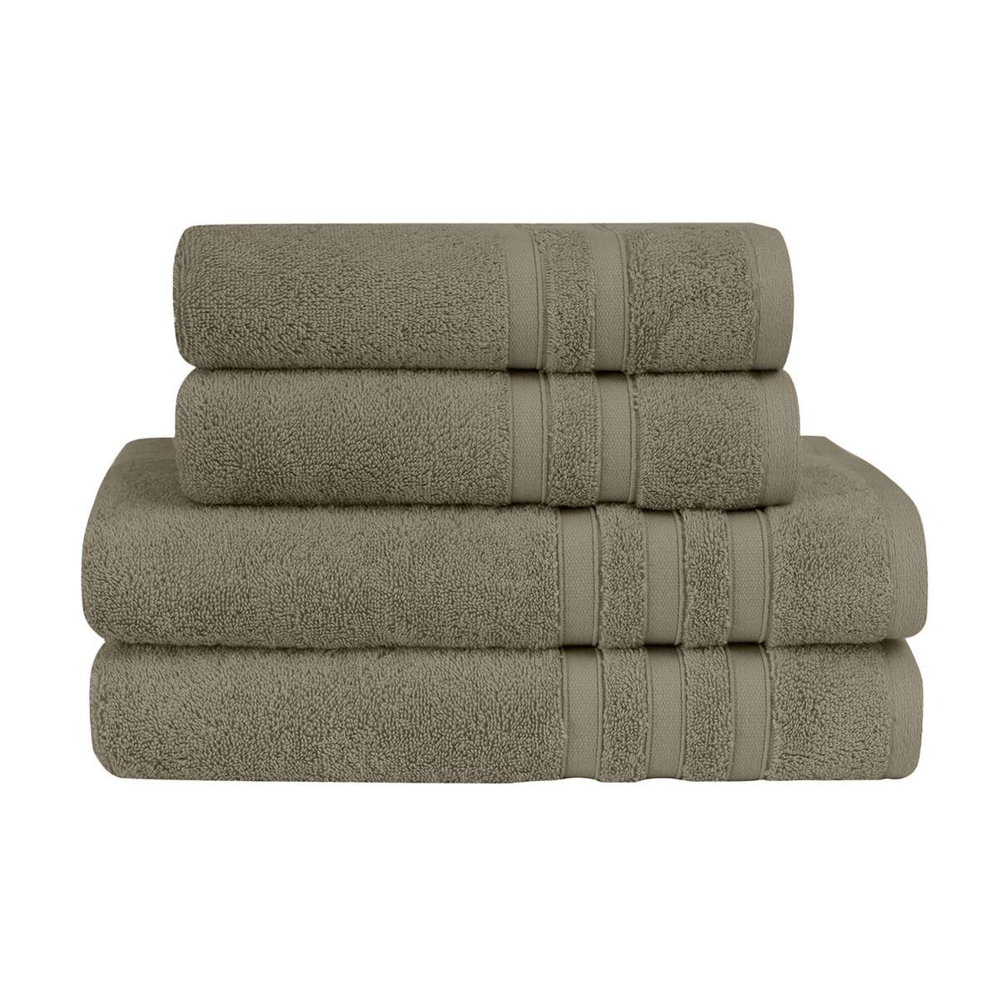 Voir la diapositive 1 : Sensei Maison Ensemble de bain 4 pièces 600 g/m² SENSILK