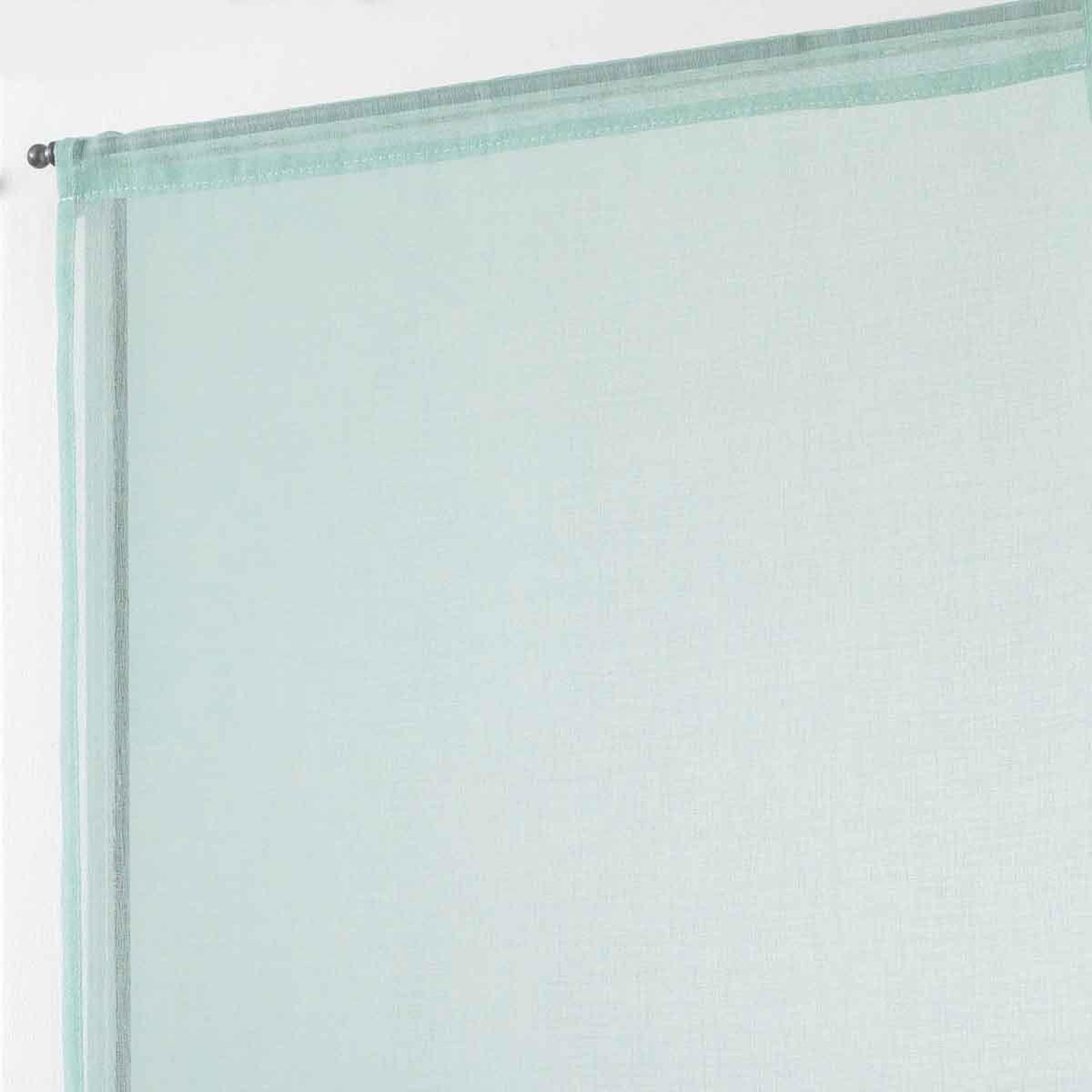 Voir la diapositive 2 : Douceur d'Intérieur Paire de voilages  sandra  60x90cm menthe
