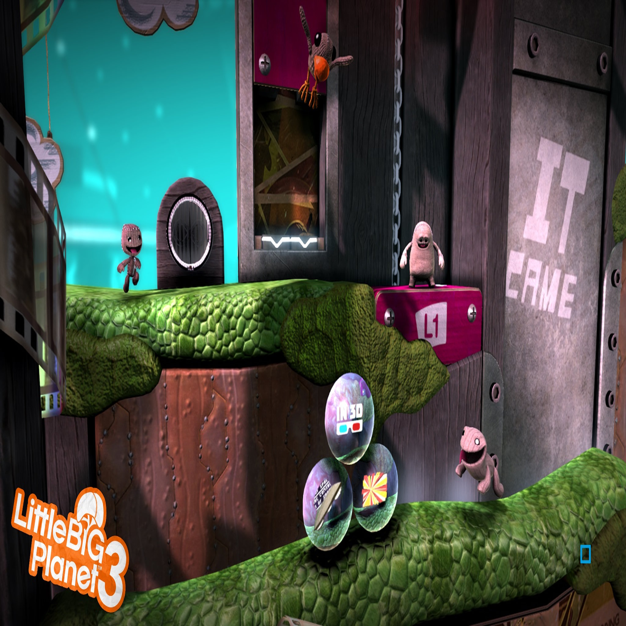 Voir la diapositive 6 : Little Big Planet 3 Playstation hits PS4