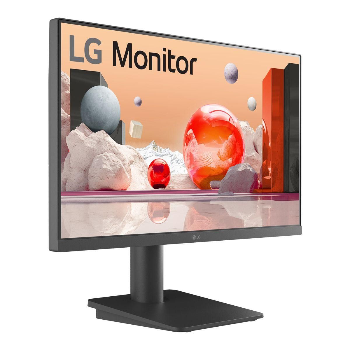 LG Ecran PC 24MS550-B Plat 24'' IPS
