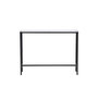 Voir la diapositive 4 : Paris Prix Console Design en Verre  Dipp  100cm Noir & Transparent